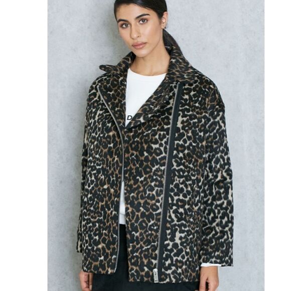 Mango Jackets & Blazers - Mango Casual Leopard Jacket XXS-XS